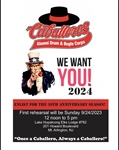 Now rehearsing for 2024! We Want You!
